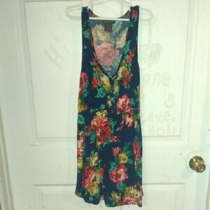 Fire Los Angeles Multicolor Pixel Dress